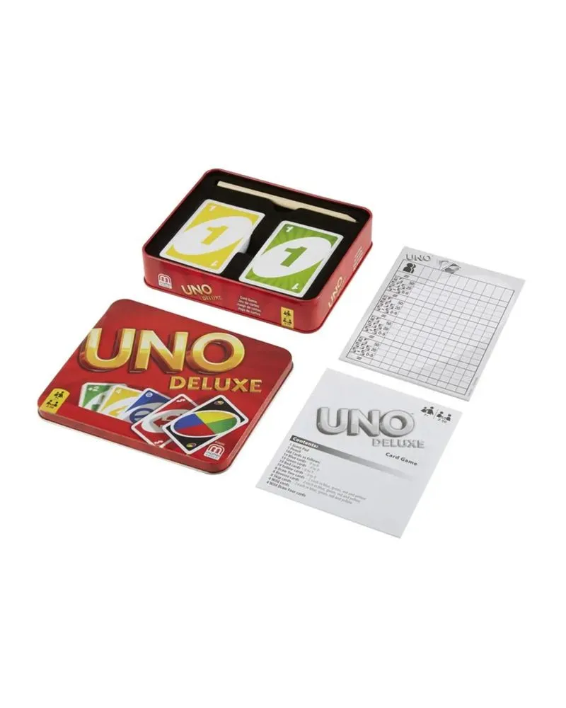 Društvena igra Mattel UNO - Deluxe - Card Game 