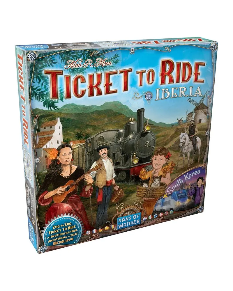 Društvena igra Ticket to Ride - Iberia And South Korea (EN) 