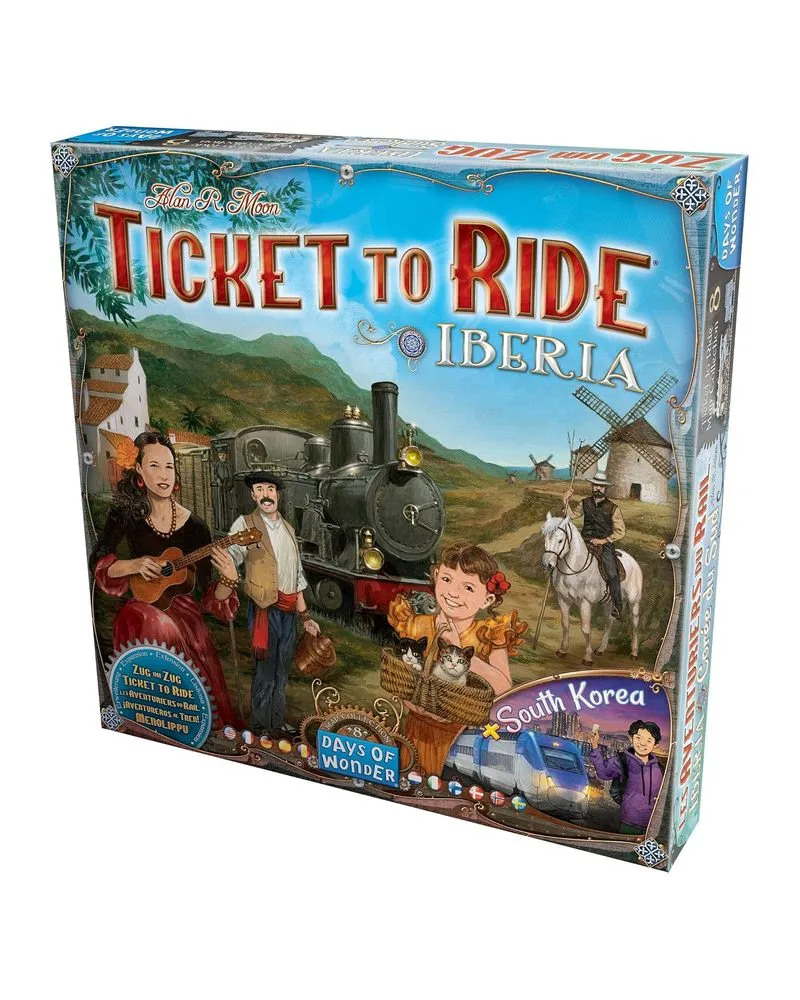 Društvena igra Ticket to Ride - Iberia And South Korea (EN) 