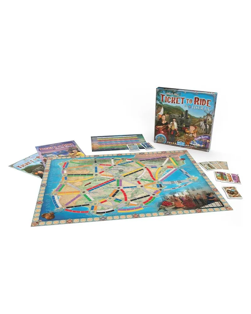 Društvena igra Ticket to Ride - Iberia And South Korea (EN) 