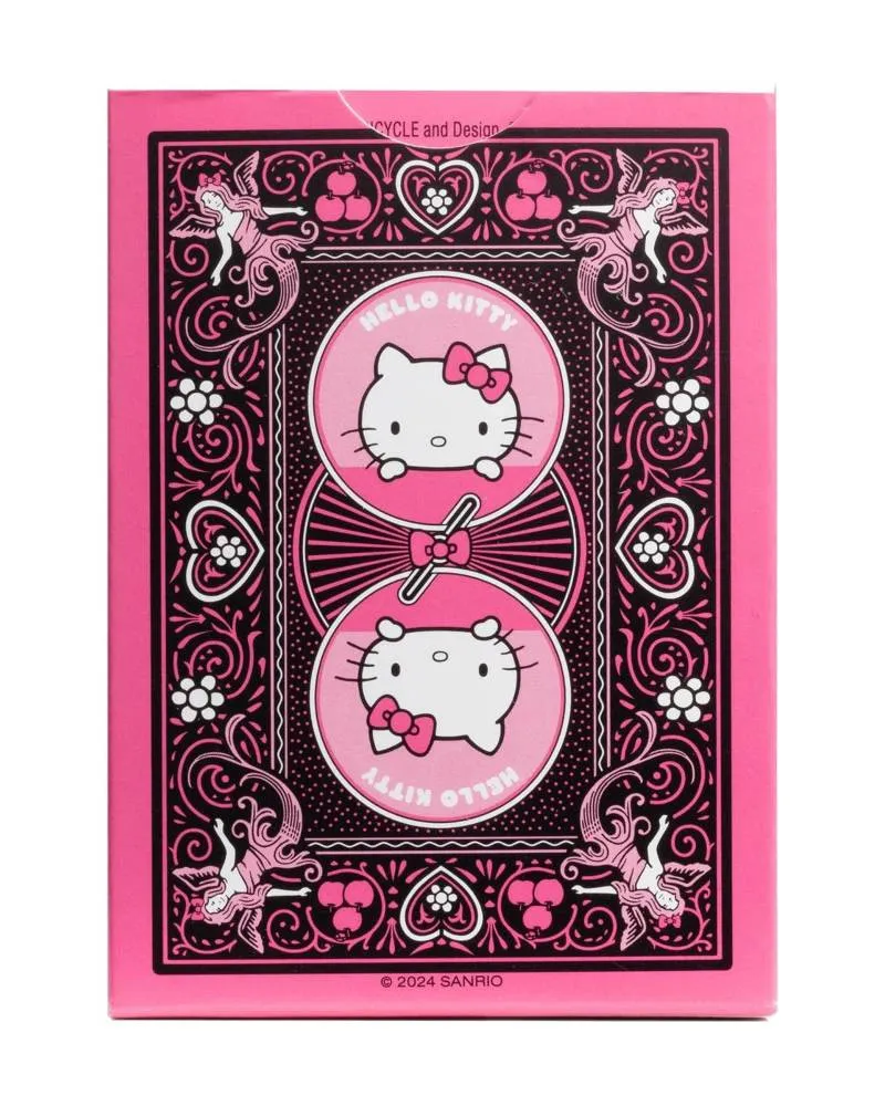 Karte Bicycle Ultimates - Hello Kitty Black And Pink - Playing Cards 