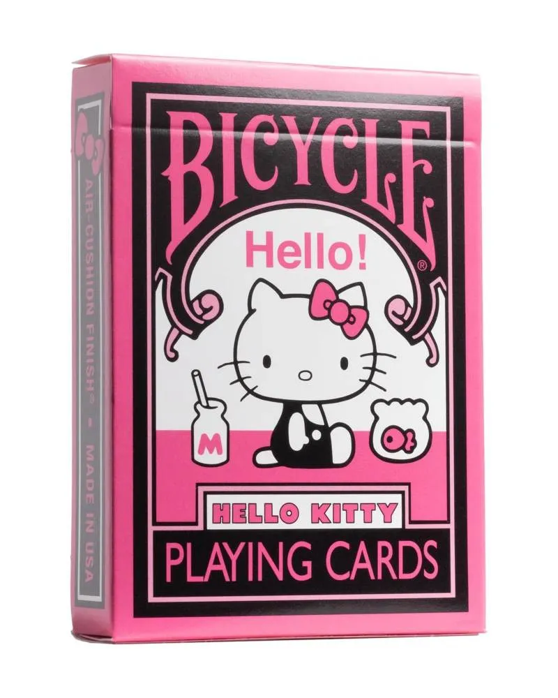 Karte Bicycle Ultimates - Hello Kitty Black And Pink - Playing Cards 