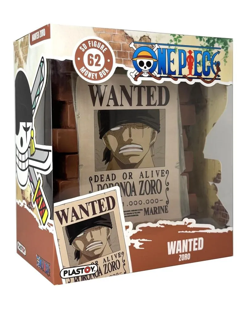 Kasica (Bank) One Piece - Zoro Wanted 