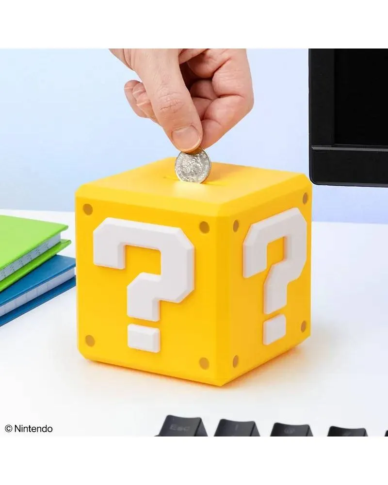 Kasica Paladone Super Mario - Question Block Money Bank 