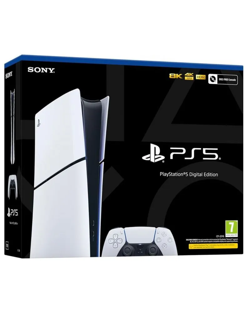 Konzola Sony PlayStation 5 825BG Slim - Digital Edition 