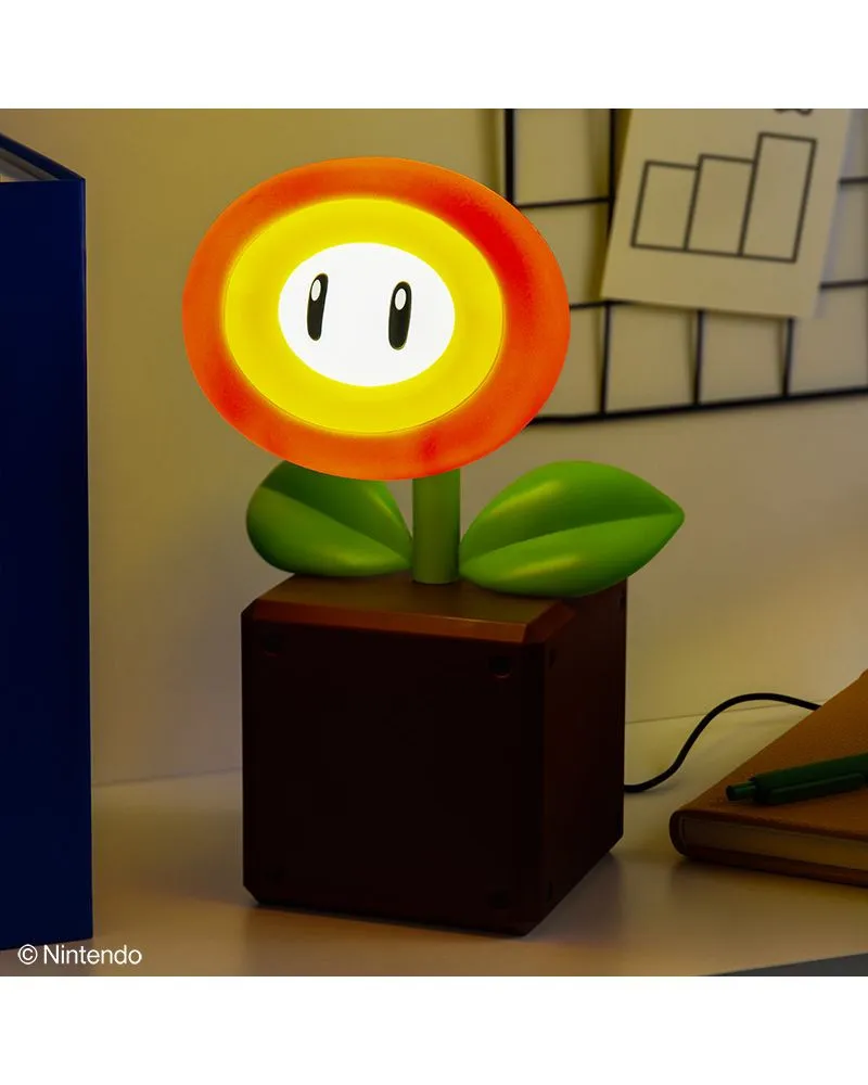Lampa Paladone Super Mario - Fire Flower Lamp 