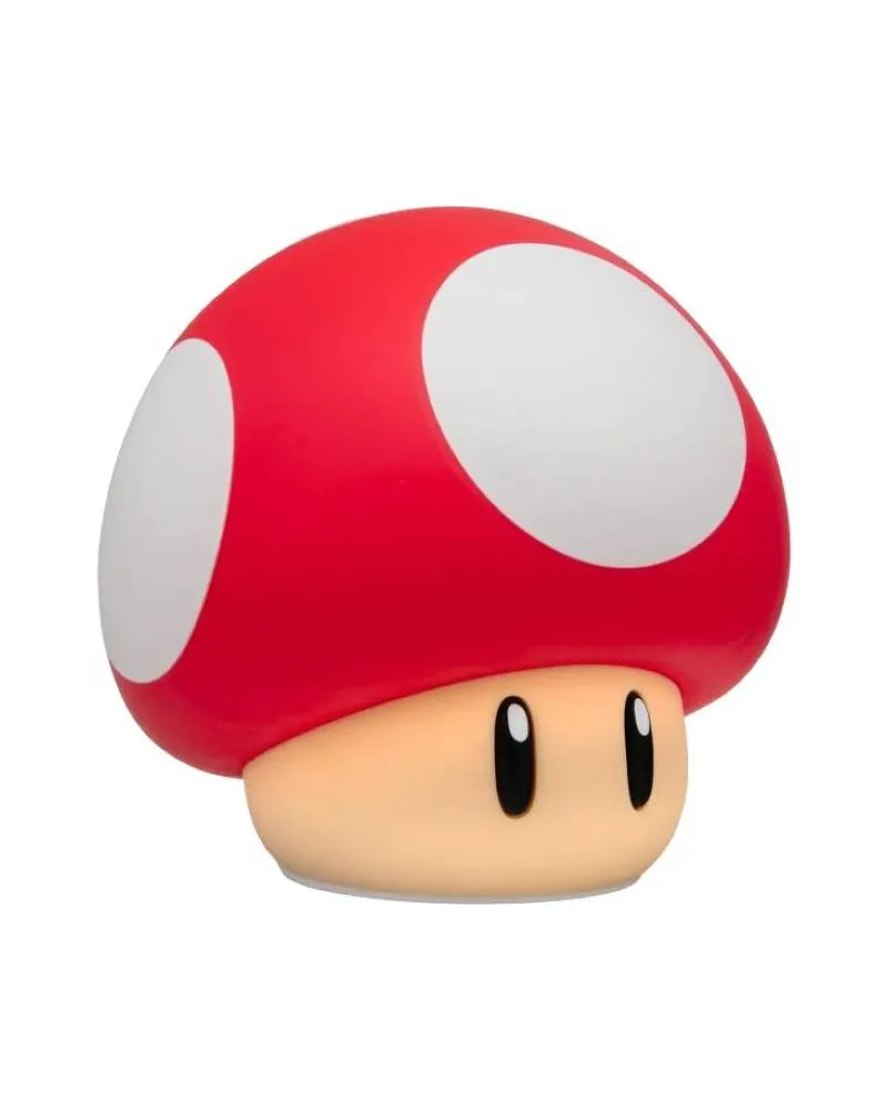 Lampa Paladone SquishyGlo - Super Mario - Super Mushroom Fruit Silicone Light 