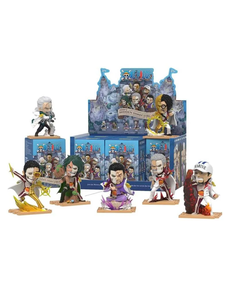 Mini figure - Blind Box - One Piece - Freeny's Hidden Dissectibles - Marines Edi 