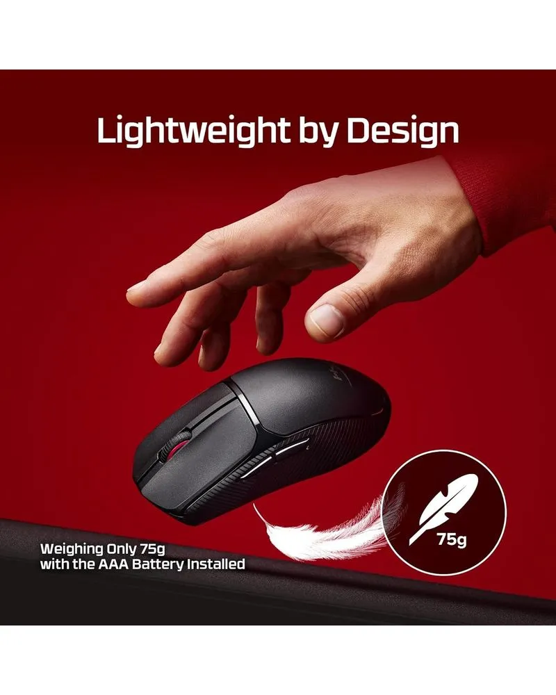 Miš HyperX Pulsefire Fuse Wireless - Black 