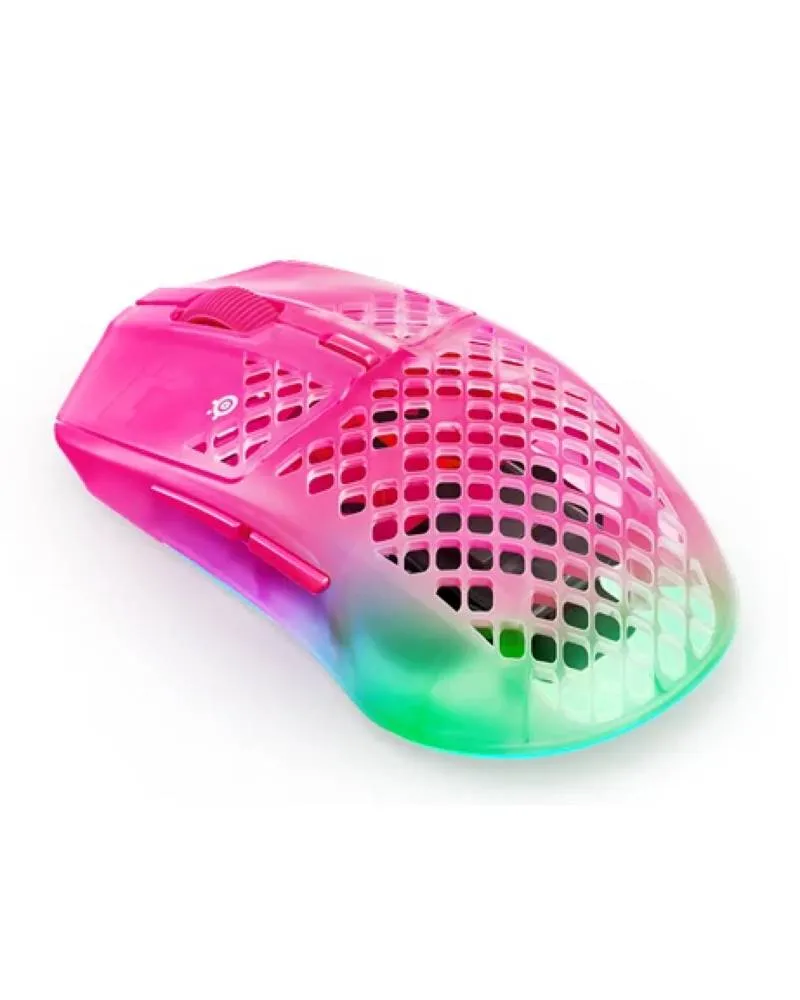 Miš SteelSeries AEROX 3 v2 Wireless - Magenta Haze 