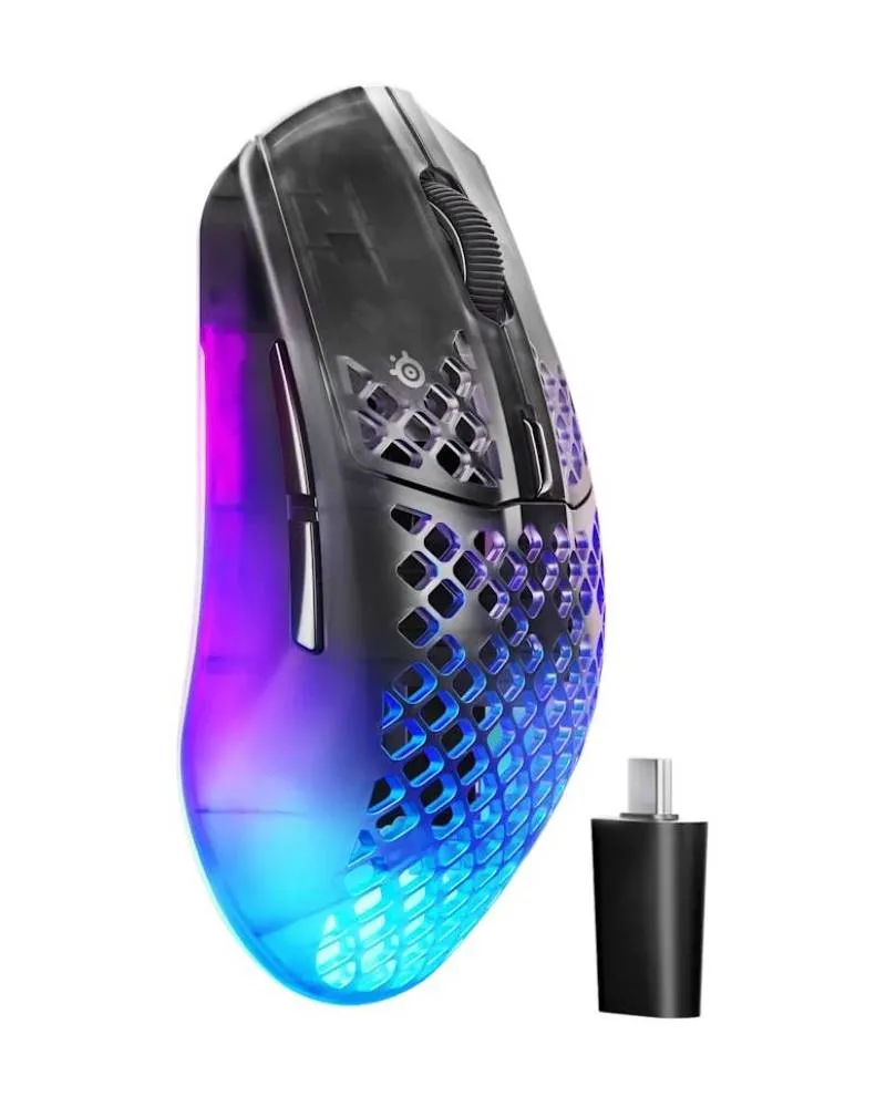 Miš SteelSeries AEROX 3 v2 Wireless - Shadow 