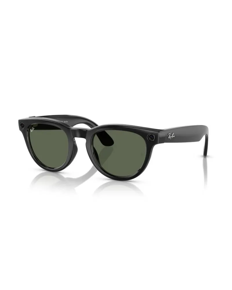 Naočare Ray Ban Meta Headliner - Low Bridge Fit - Plano G15 Green - Shiny 