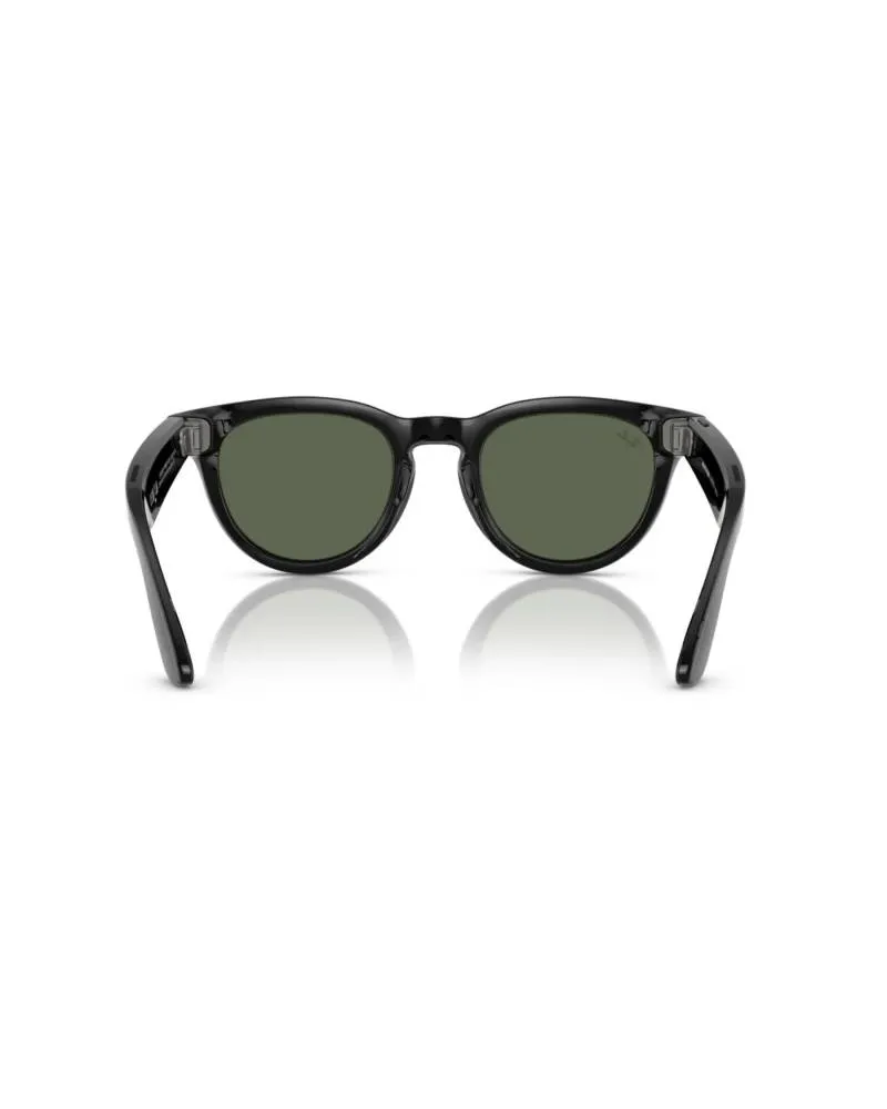 Naočare Ray Ban Meta Headliner - Low Bridge Fit - Plano G15 Green - Shiny 