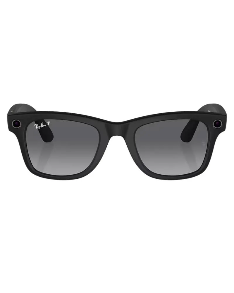 Naočare Ray Ban Meta Wayfarer - Polarised Gradient Graphite - Matte Black 