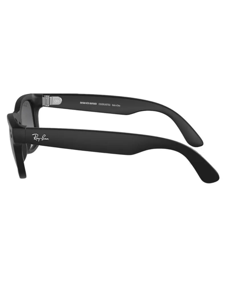 Naočare Ray Ban Meta Wayfarer - Polarised Gradient Graphite - Matte Black 