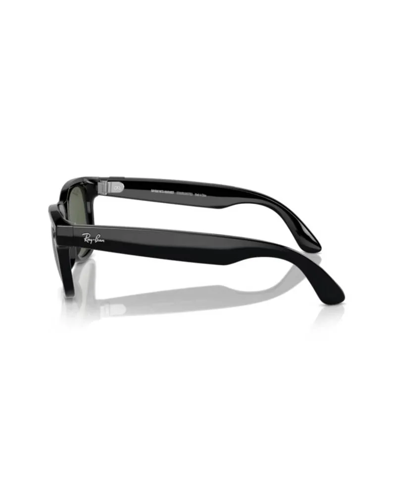 Naočare Ray Ban Meta Wayfarer - L - Shiny Black - Green 
