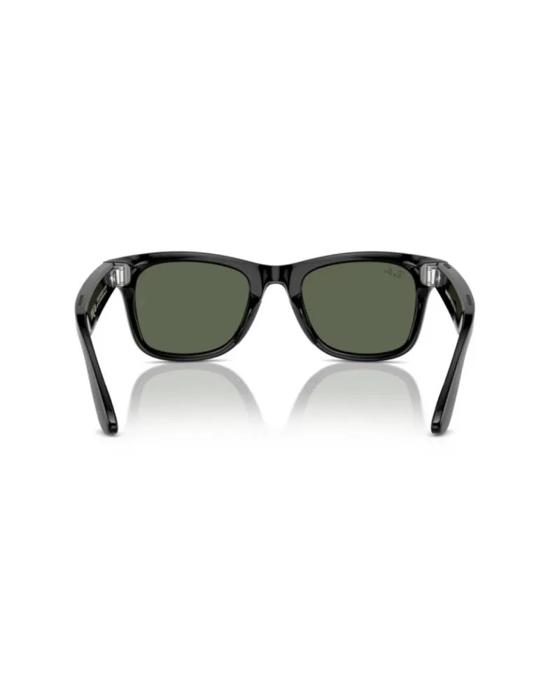 Naočare Ray Ban Meta Wayfarer - L - Shiny Black - Green 
