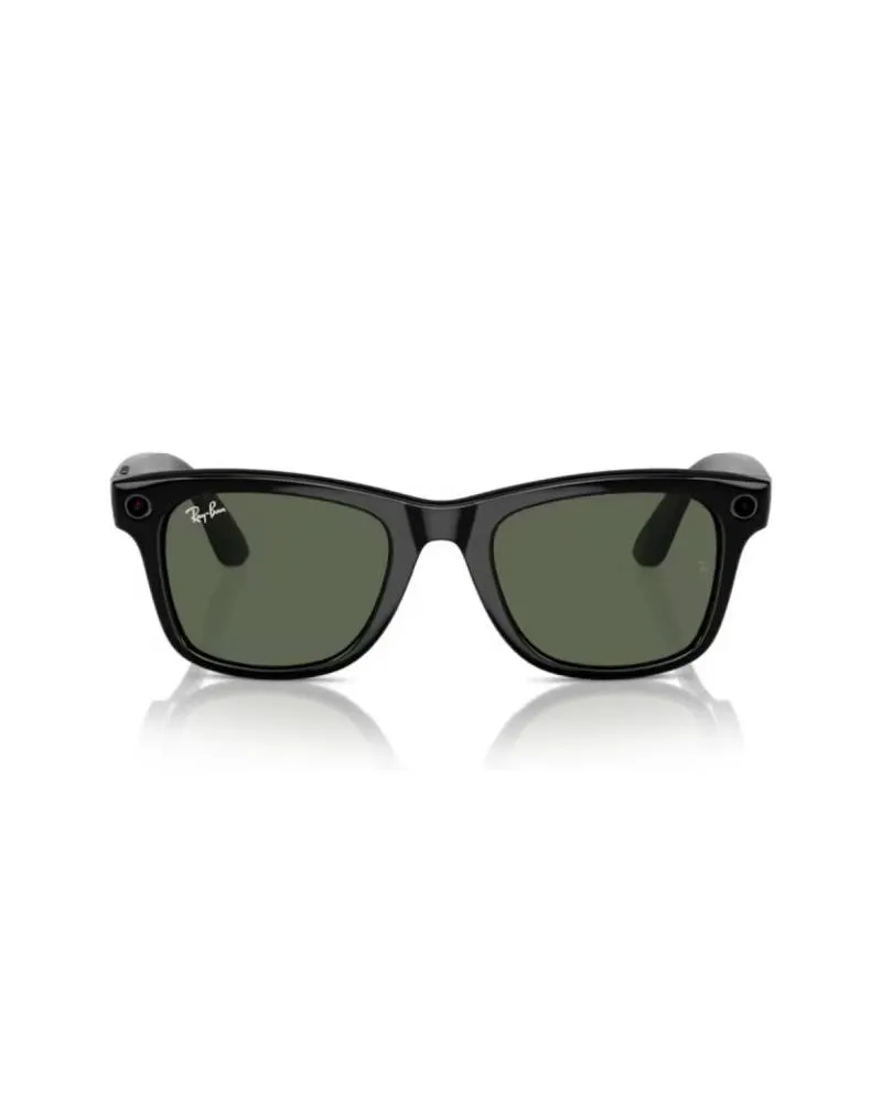 Naočare Ray Ban Meta Wayfarer - L - Shiny Black - Green 