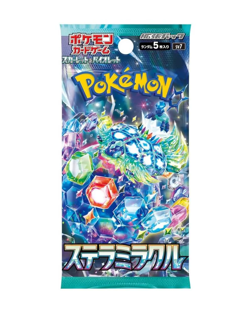 Drustvena igra - Pokemon TCG - SV7 - Stellar Miracle Booster Pack - JPN 