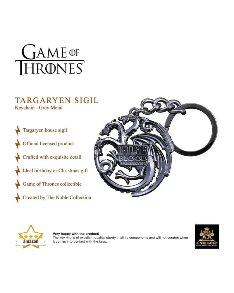 Privezak Game Of Thrones - Targaryen Sigil 