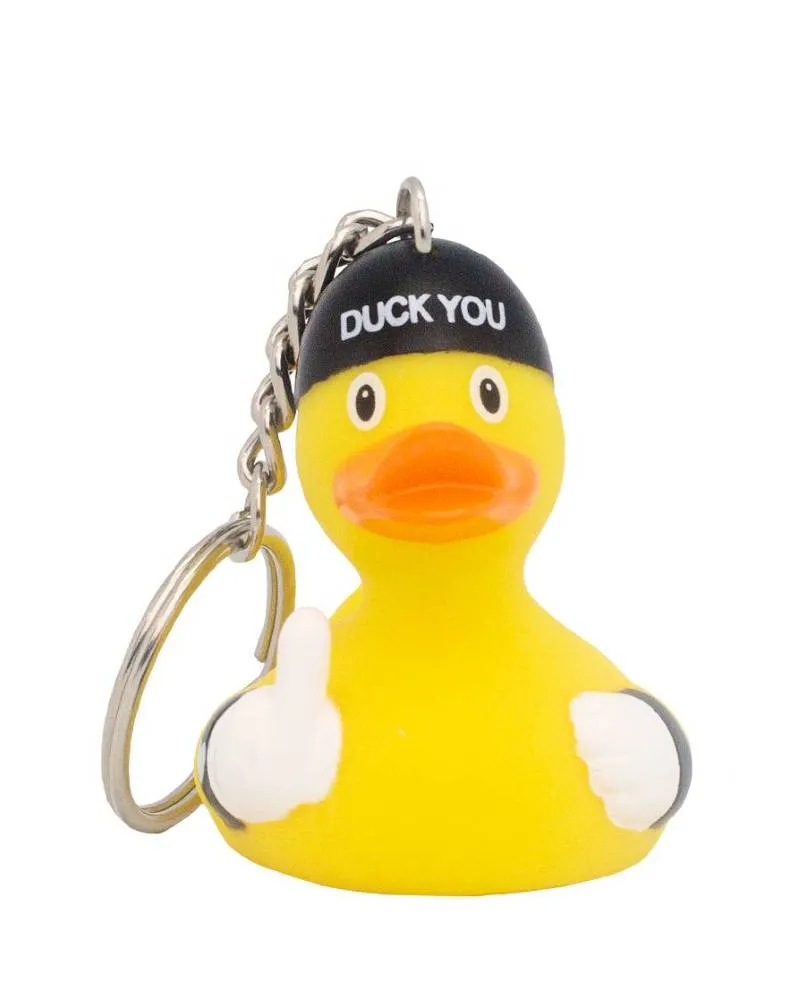 Privezak Lilalu Patkica - DUCK YOU - Rubber Duck 
