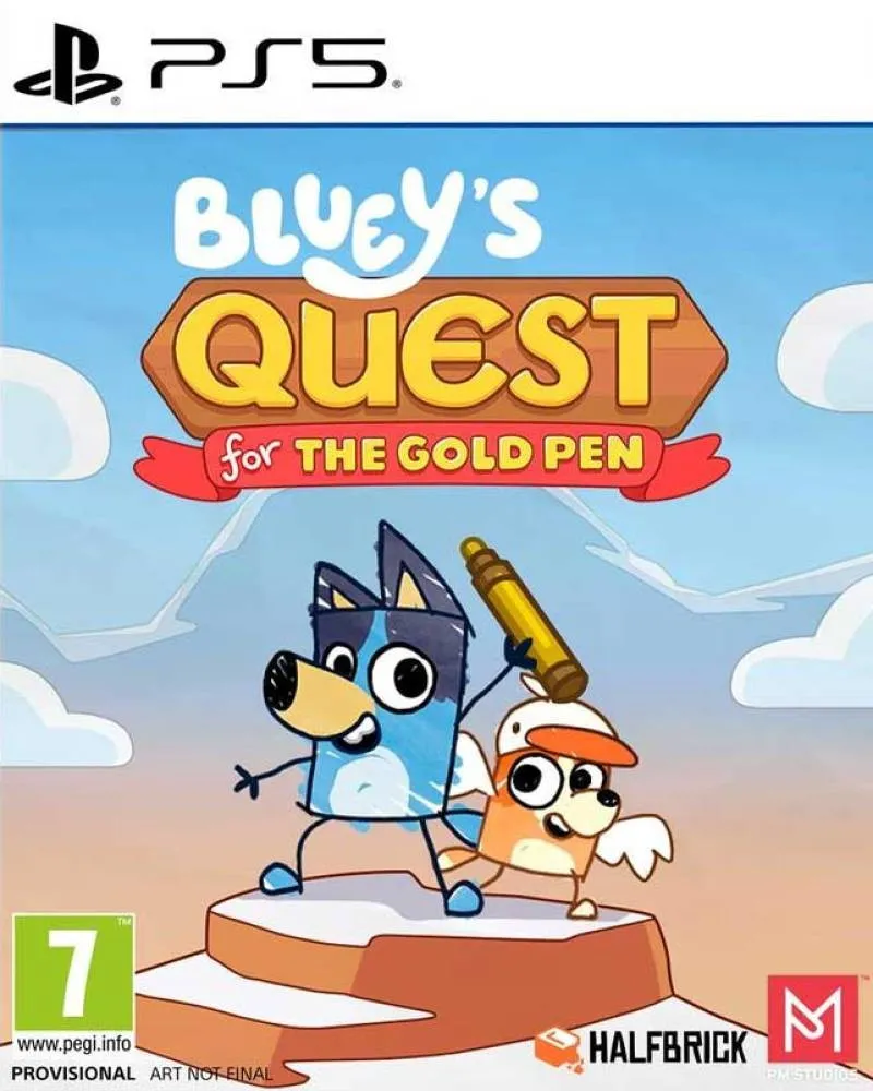 PS5 Bluey's Quest for the Gold Pen 