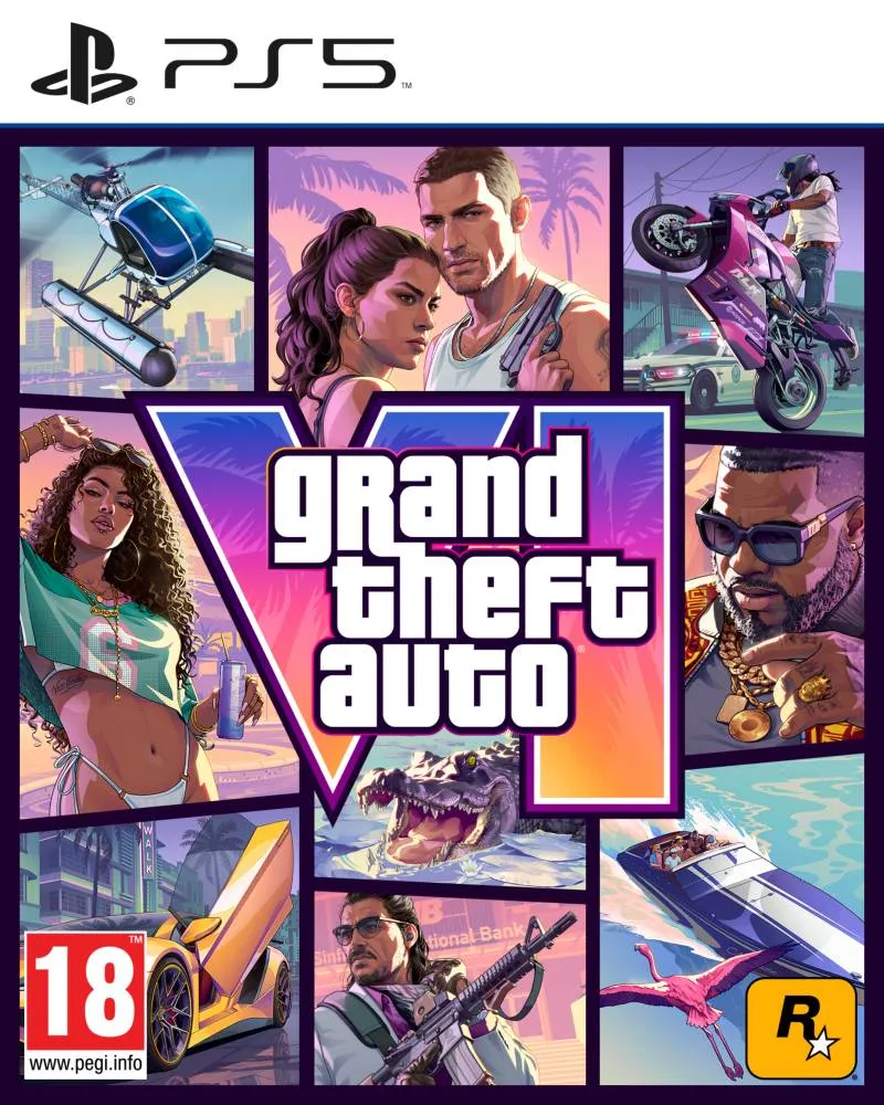 PS5 GTA 6 - Grand Theft Auto VI - Code in a Box 
