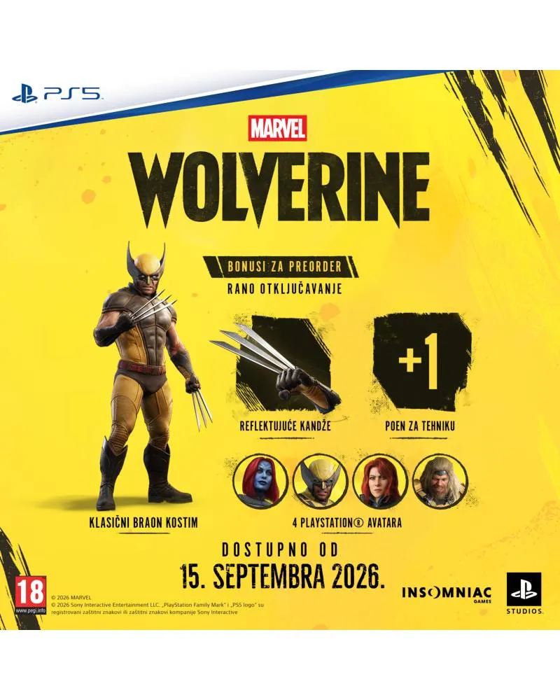 PS5 Marvel's Wolverine 