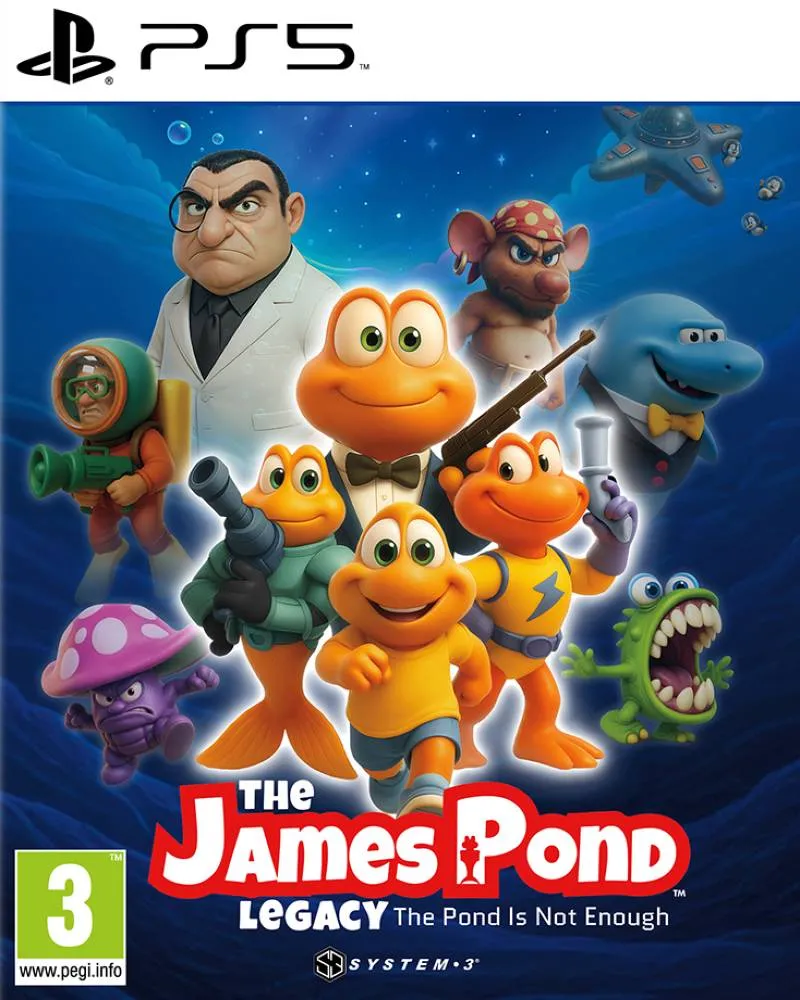 PS5 The James Pond Legacy - The Pond is not Enough 