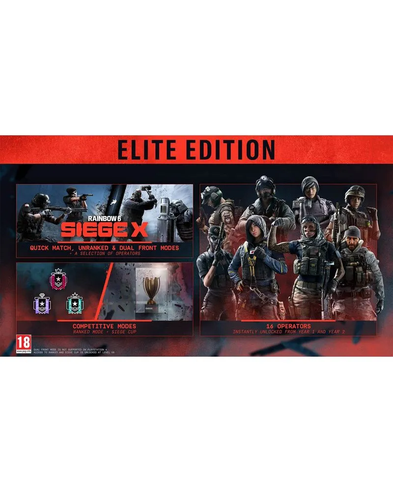 PS5 Tom Clancy's Rainbow Six - Siege - Elite Edition 