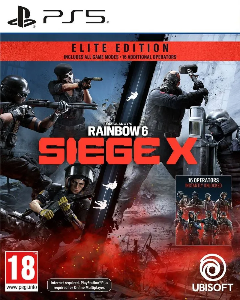 PS5 Tom Clancy's Rainbow Six - Siege - Elite Edition 