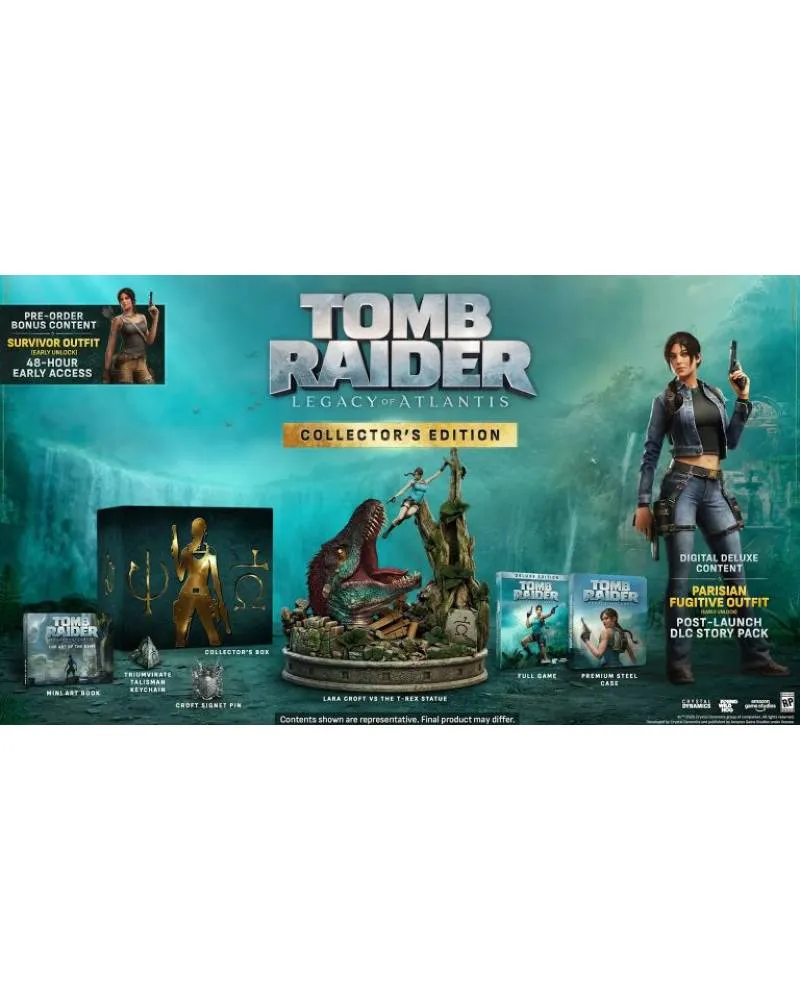 PS5 Tomb Raider Legacy Of Atlantis - Collectors Edition 