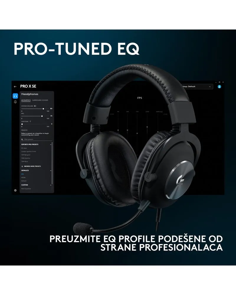 Slušalice Logitech G PRO X SE 