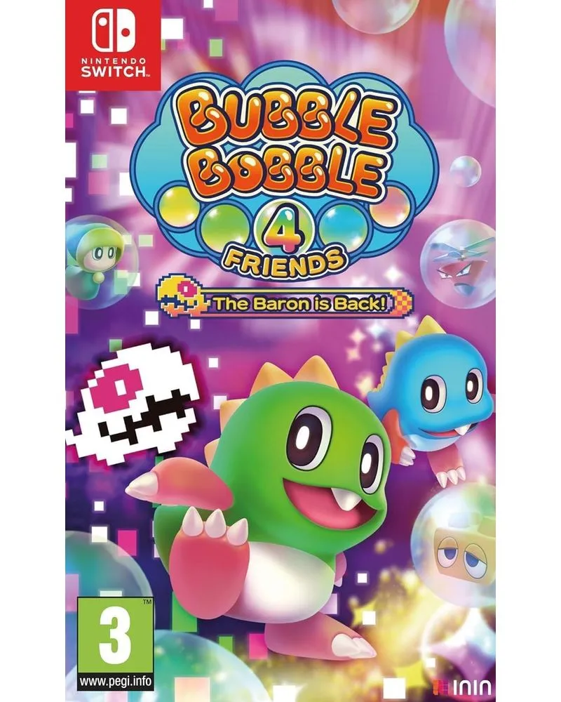 Switch 2 Bubble Bobble 4 Friends - The Baron is Back! + Stardrop Mountain 