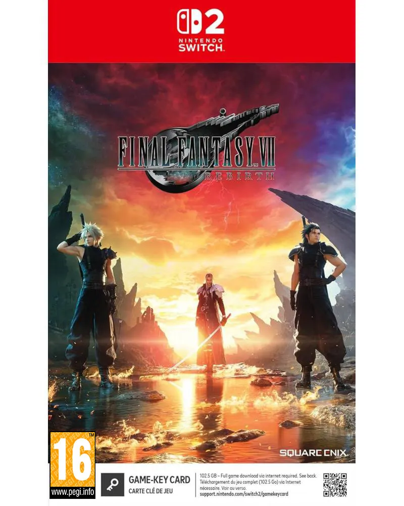 Switch 2 Final Fantasy VII Rebirth 