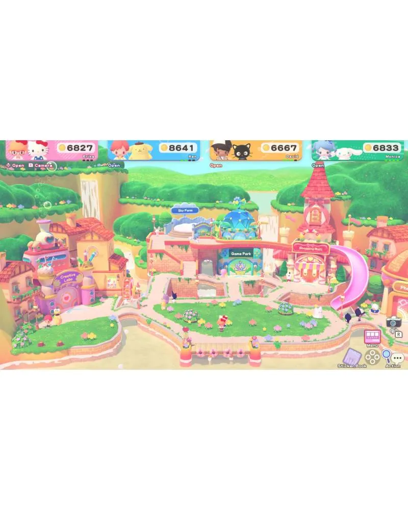 Switch 2 Hello Kitty - Party Land - Day One Edition 