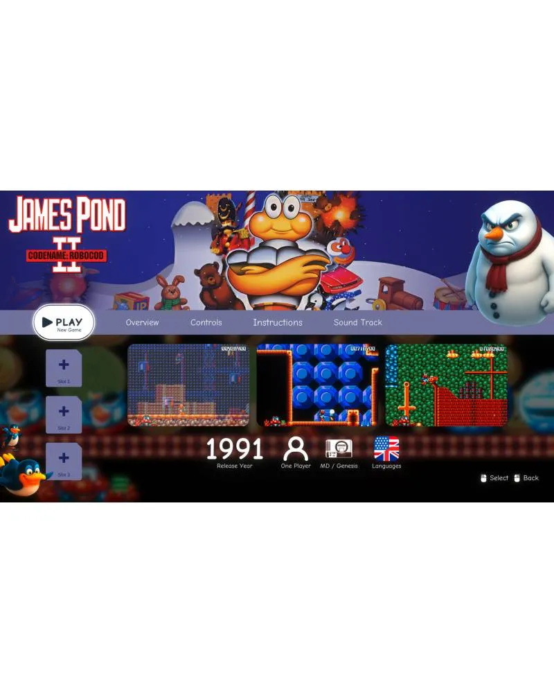 Switch 2 The James Pond Legacy - The Pond is not Enough 