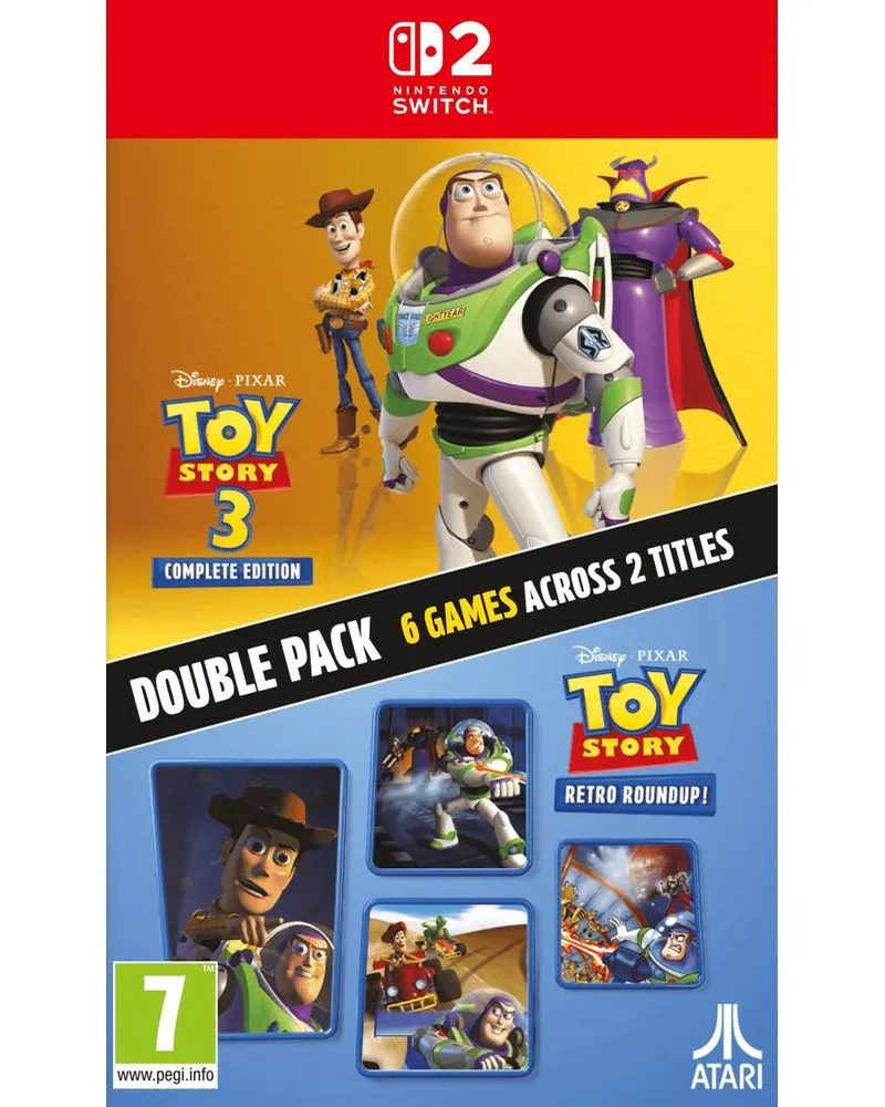 Switch 2 Toy Story - Retro Roundup! + Toy Story 3 - Complete Edition - Double Pa 