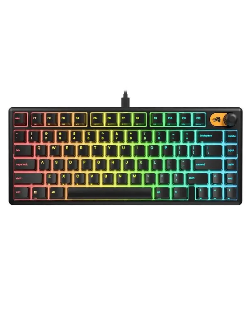 Tastatura Glorious GMB K 3 75% Pre-Built ANSI - Black 