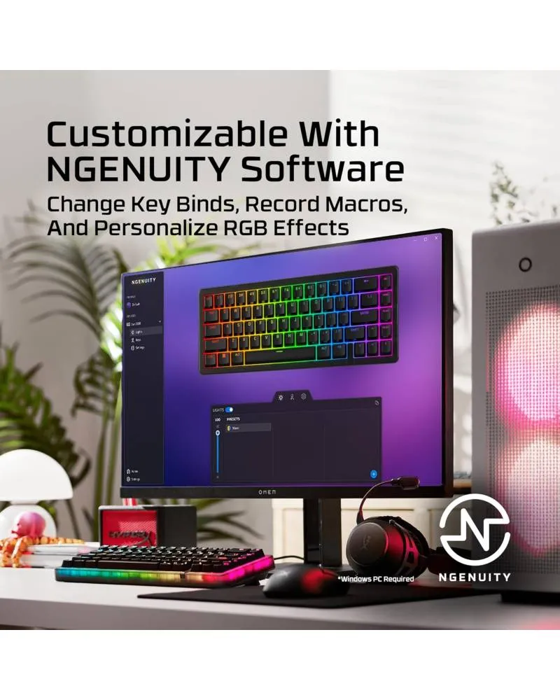 Tastatura HyperX Alloy Origins 2 65% - Red Linear 