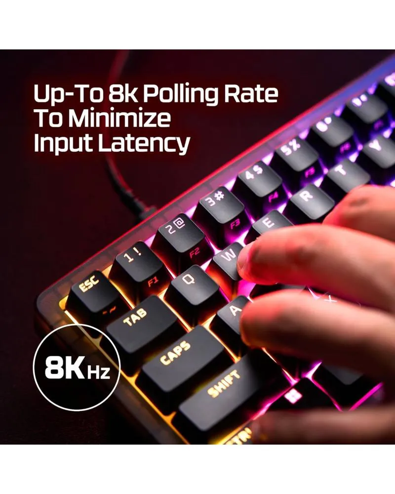 Tastatura HyperX Alloy Origins 2 65% - Red Linear 