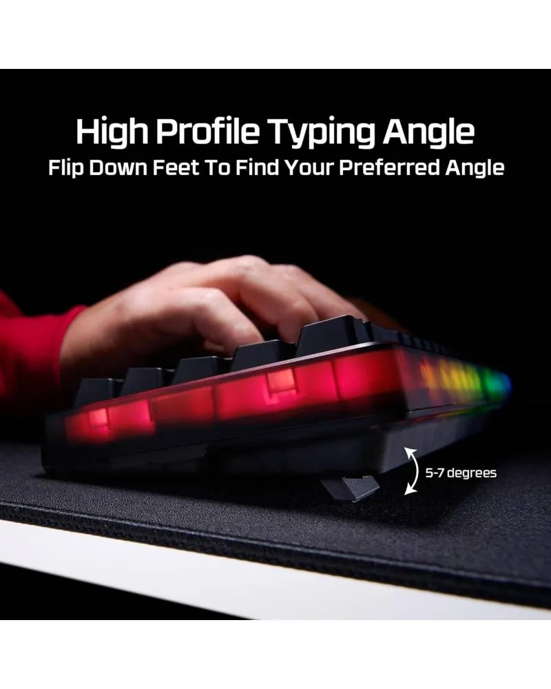 Tastatura HyperX Alloy Origins 2 65% - Red Linear 