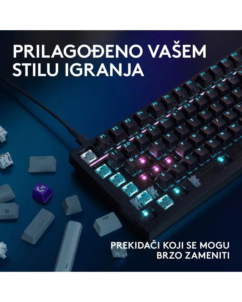 Tastatura Logitech G316 X 98 - Black 
