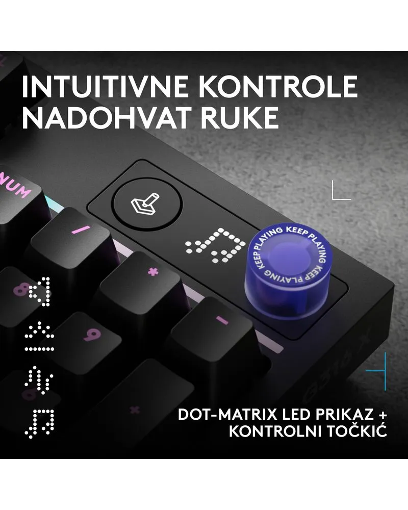Tastatura Logitech G316 X 98 - Black 