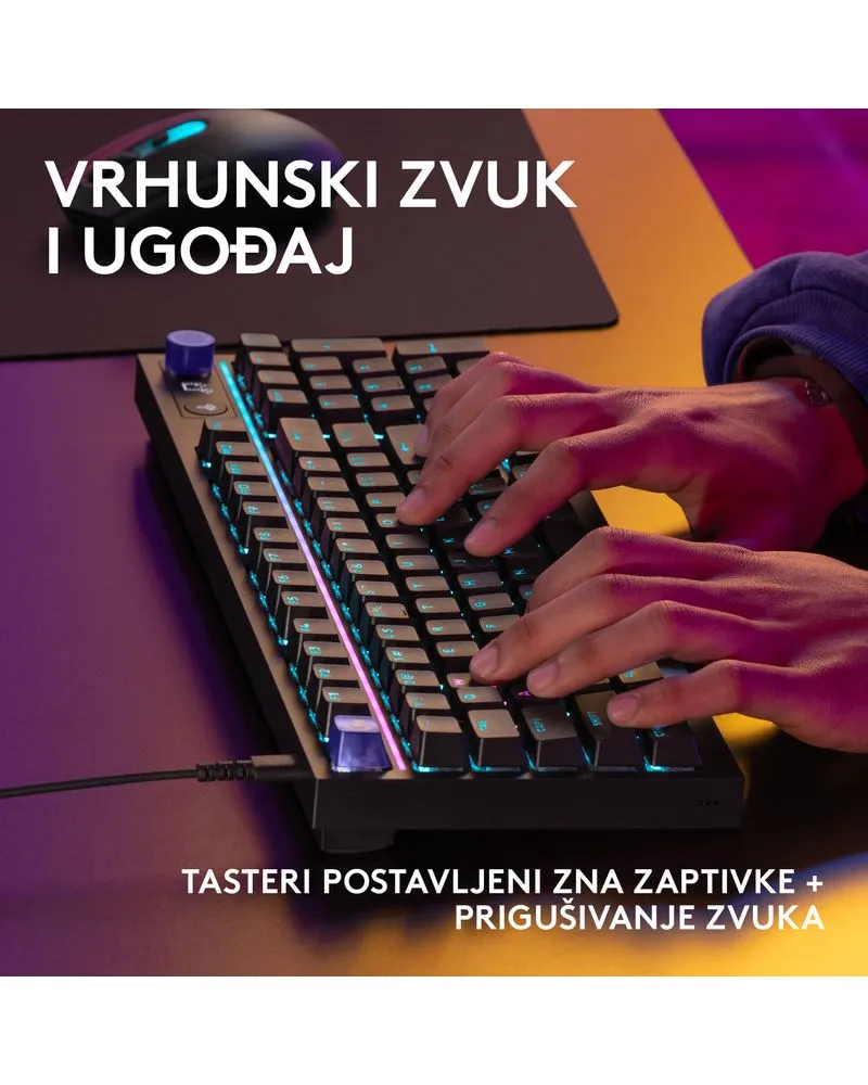Tastatura Logitech G316 X 98 - Lilac 