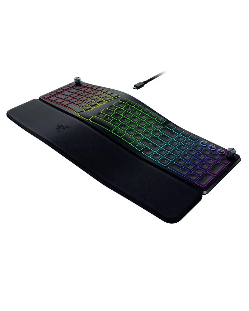 Tastatura Razer Pro Type Ergo - Wireless Split Ergonomic RGB 