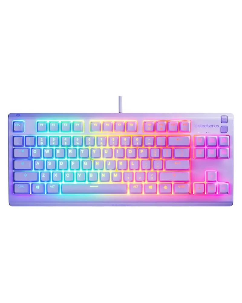 Tastatura Steelseries APEX 3 TKL Lavender 