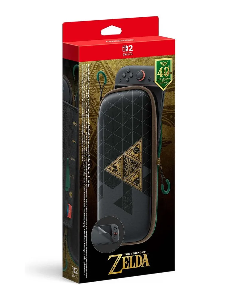 Torbica Nintendo Switch 2 Carrying Case and Screen Protector - Legend of Zelda - 