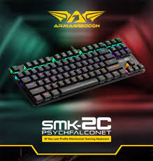 Tastatura Armagedon Smk-2c Psychfalconet Blue 