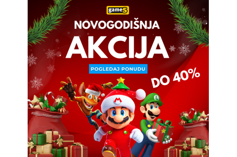 GameS Novogodišnje akcije - Sezona poklona